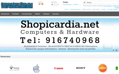 Desarrollo con OpenCart de Informática Coslada Online. El OpenSource.